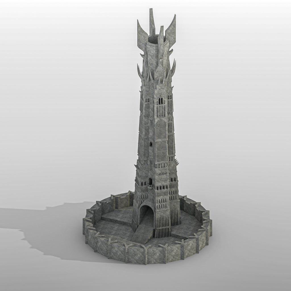 Orthanc Lord of the Rings Dice Thrower with Tray