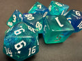 Resin Dice Set 7PCS (choice of colours)
