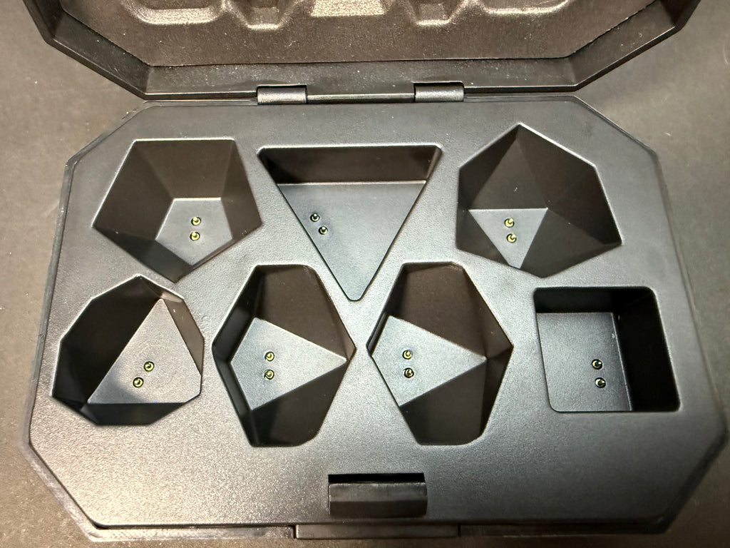 LED Light Up Rechargeable DnD Dice Set 7PCS