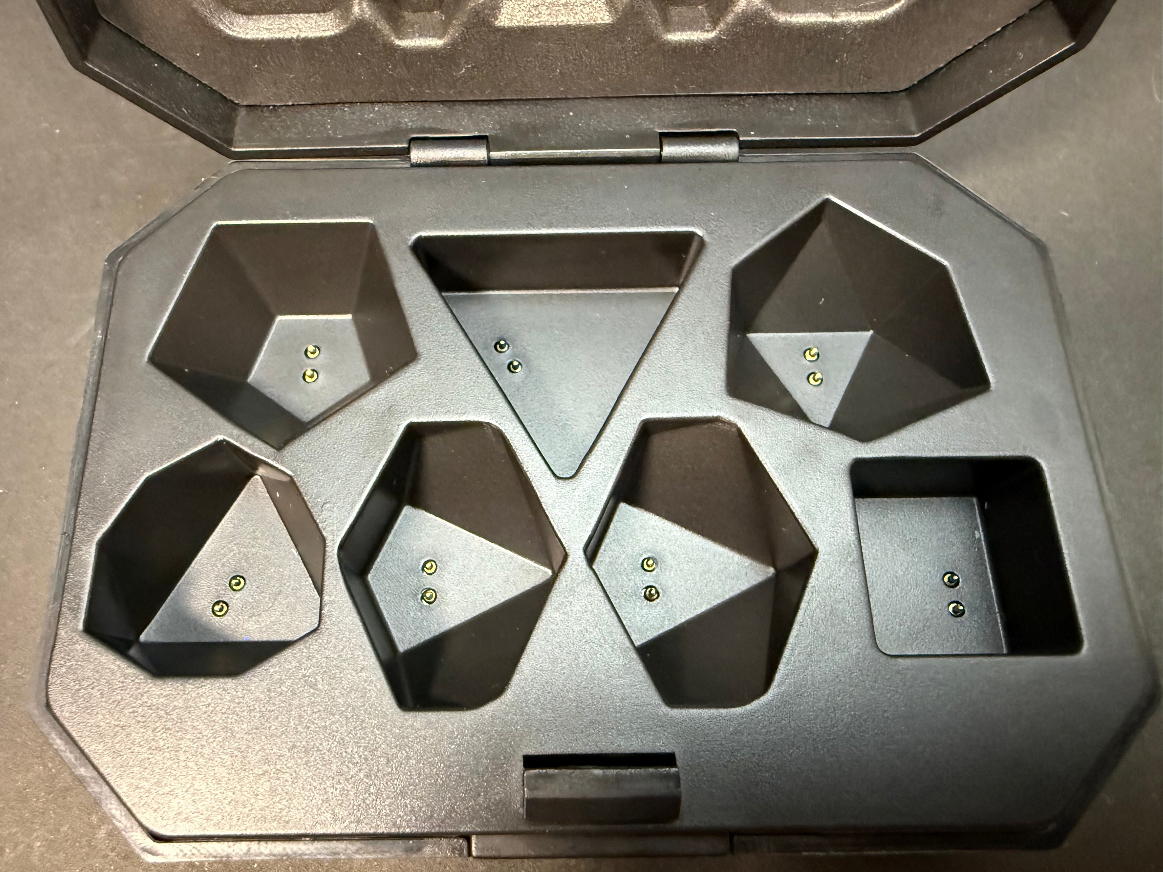 LED Light Up Rechargeable DnD Dice Set 7PCS
