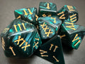 Roman Numerals Dice Set 7PCS (choice of colours)