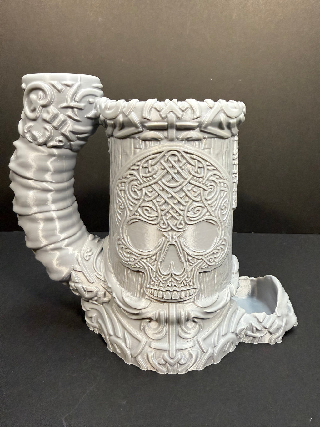 Skull Tankard Dice Thrower/Can holder