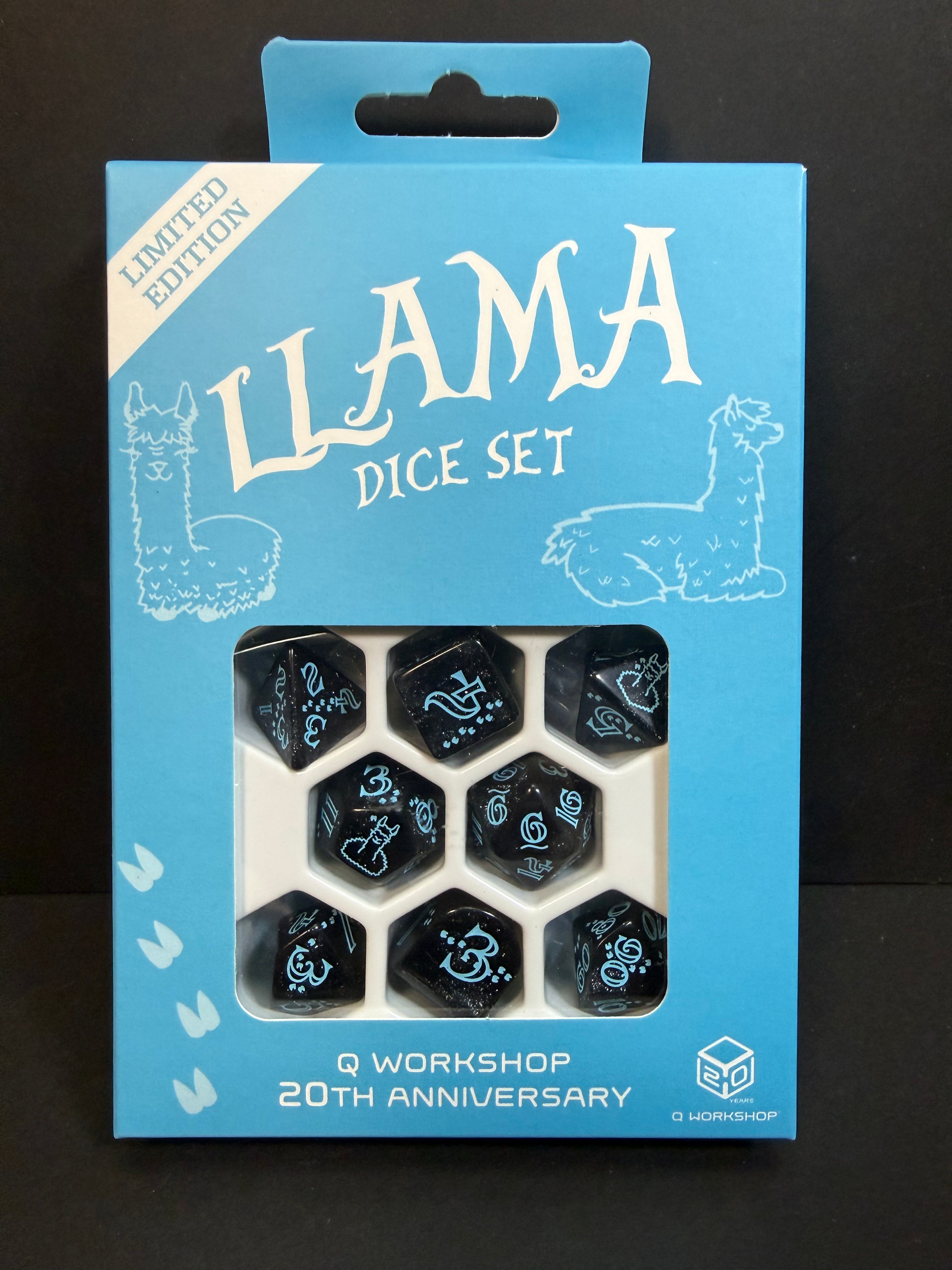 Llama Dice Set - 20 Years Limited Edition Q-Workshop