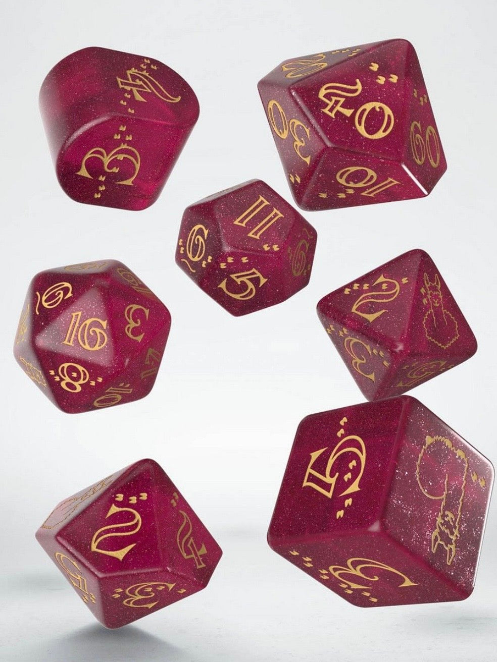 Llama Dice Set -  Puffy Q-Workshop