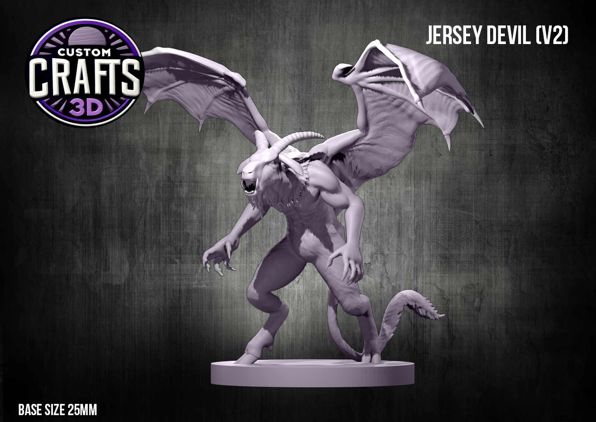 Jersey Devil (V2) 25mm Base