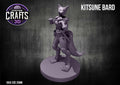 Kitsune Bard 25mm Base
