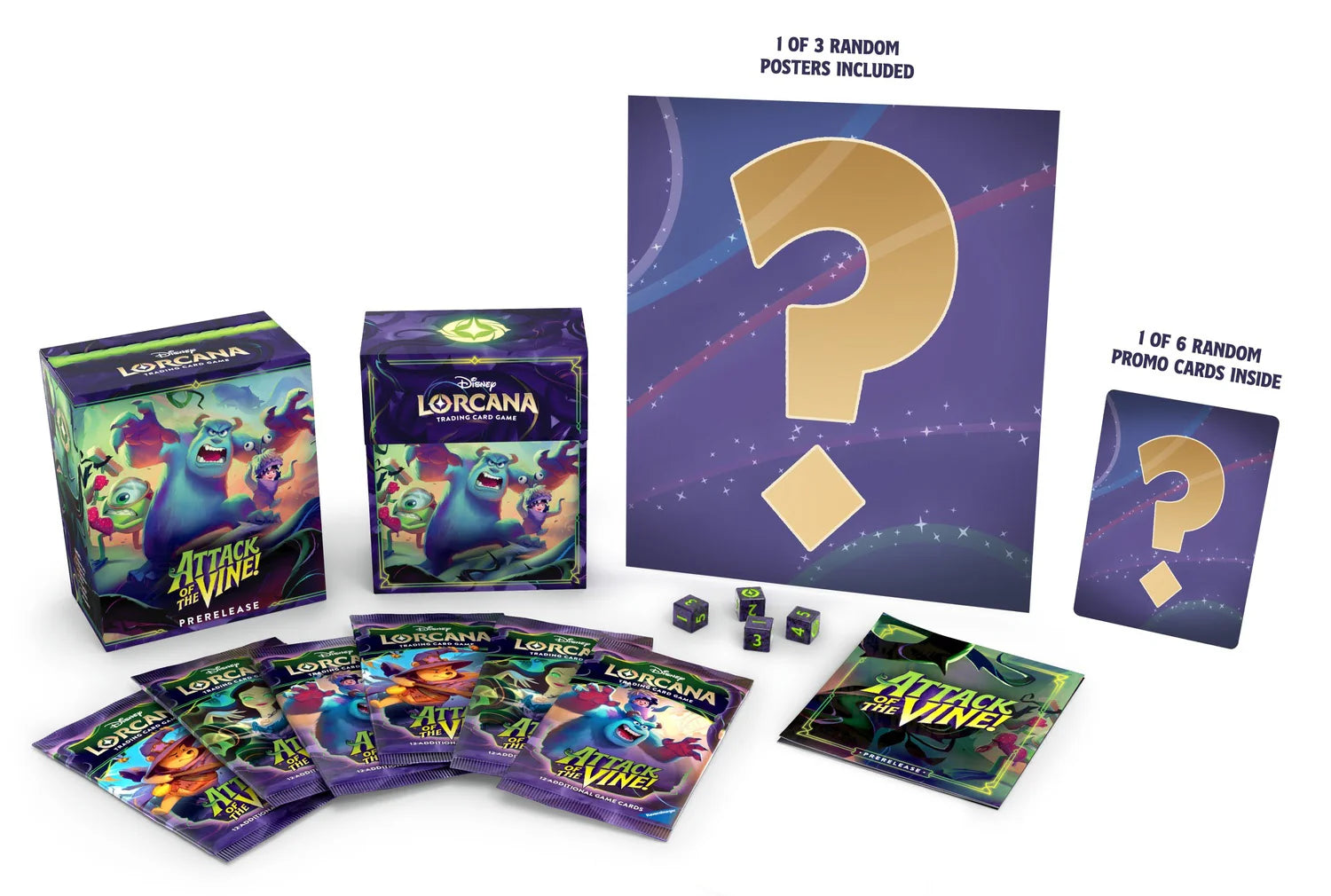 Lorcana Attack of the Vine Pre-release Event Ticket