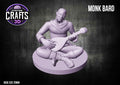 Monk Bard 25mm Base