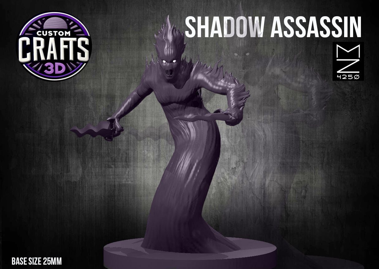 Shadow Assassin 25mm Base