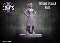 Tiefling Female Bard V1 25mm Base