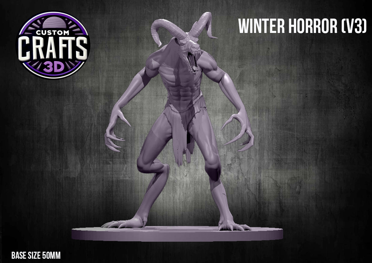 Winter Horror (V3) 50mm Base