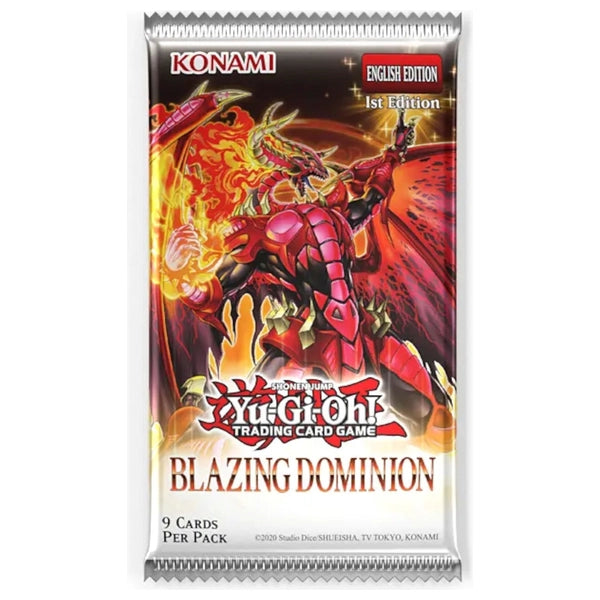 Yu-Gi-Oh Blazing Dominion Booster Pack