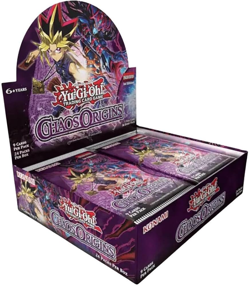 YuGiOh Chaos Origins booster box