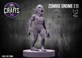 Zombie Gnome V1 25mm Base
