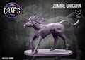 Zombie Unicorn 50mm Base