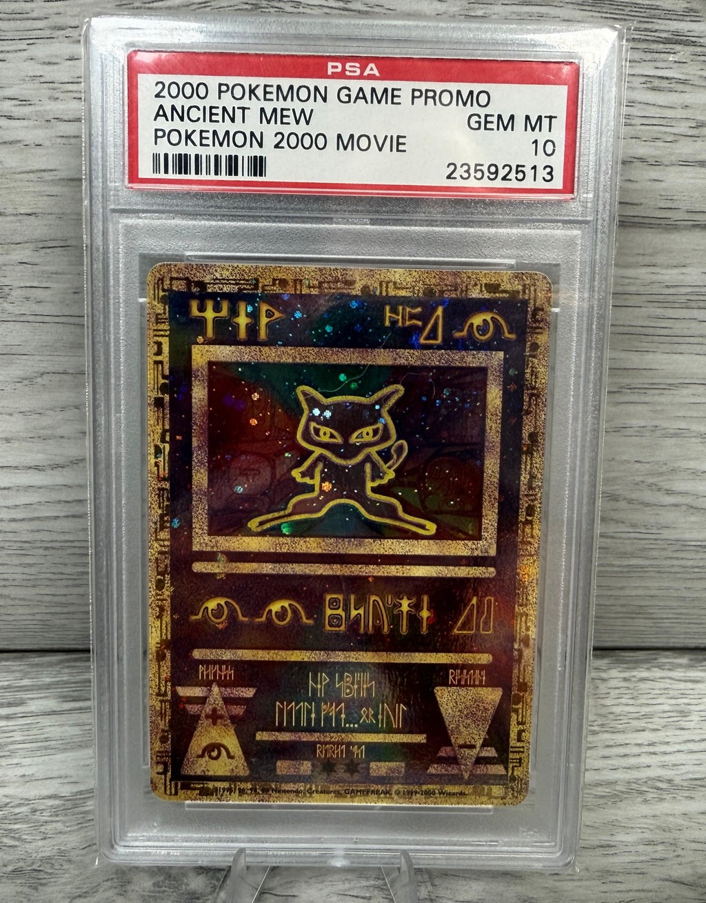 Ancient Mew PSA Graded 10